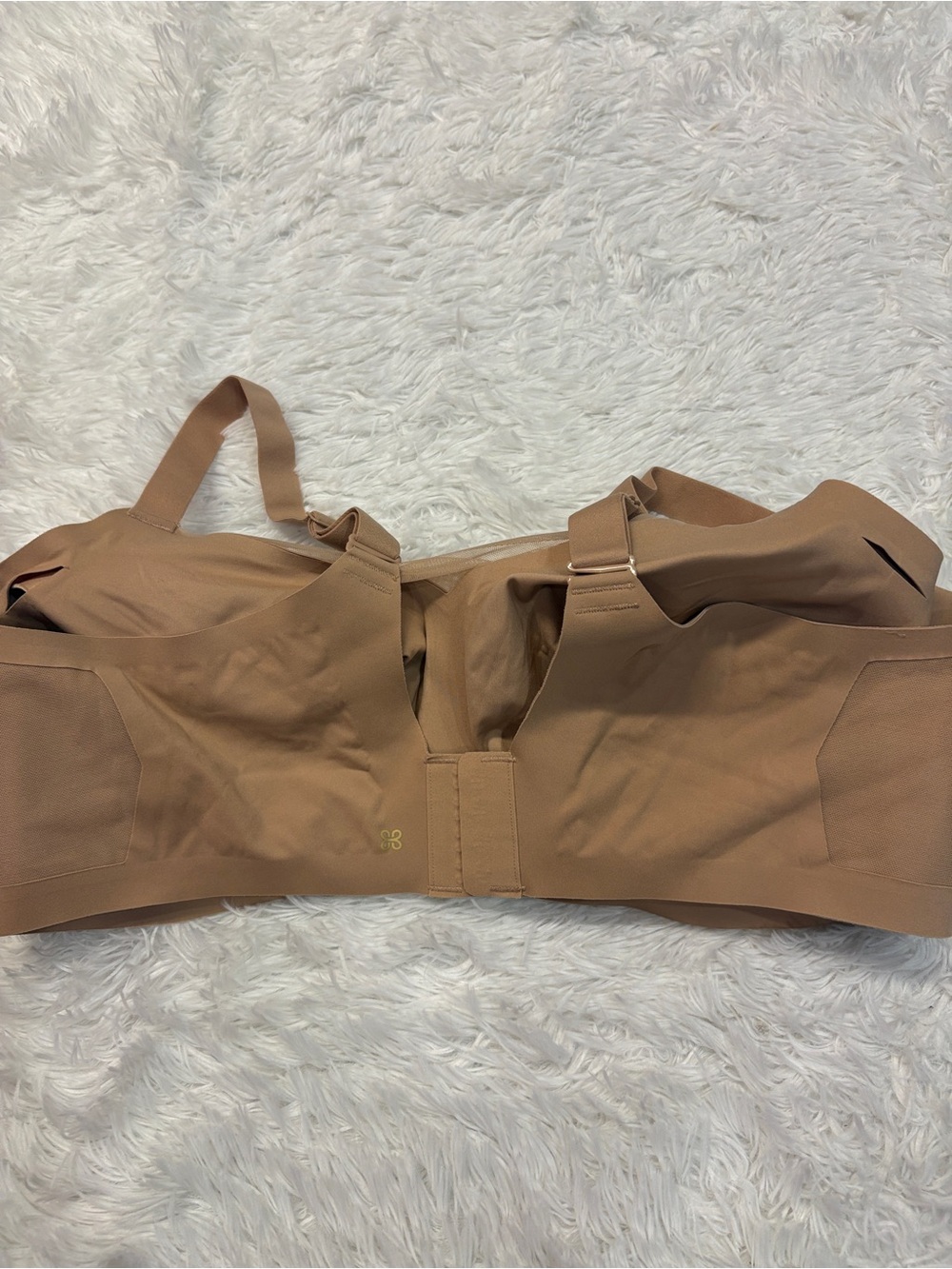 Honeylove Liftwear Crossover Bra in Sand - Picture 3 of 4